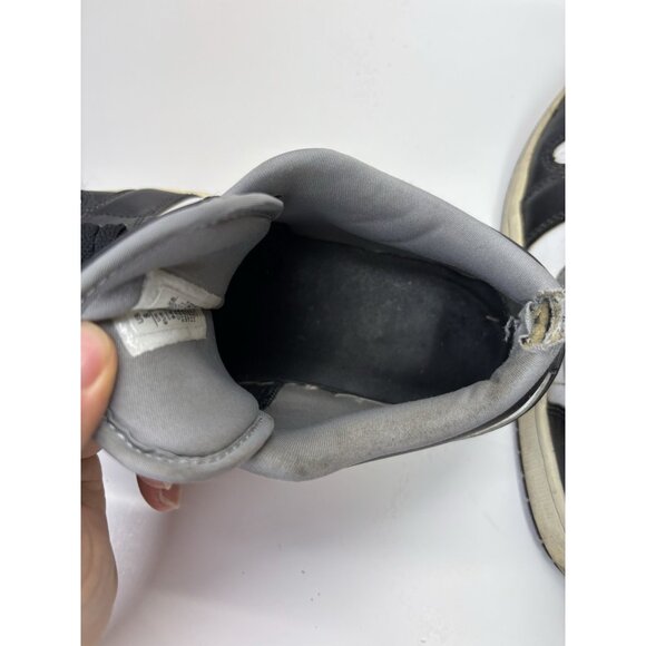 Nike Air Jordan 1 Low ‘Shadow’ Black White Grey Sneakers 553558-040 Size 8 Skate - Picture 10 of 12